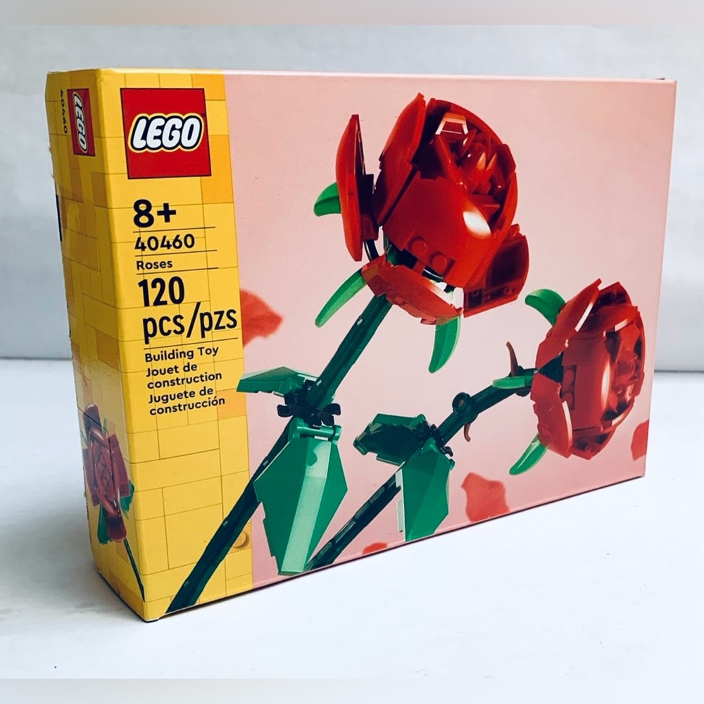 LEGO ROSES 40460 Red and Green Flowers Legos NEW Botanicals
